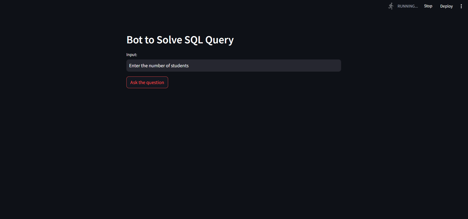 SQLQueryBot